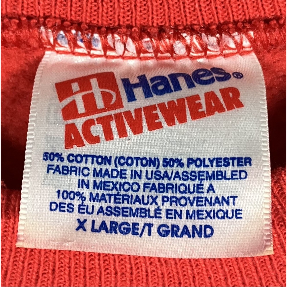 Vintage Las Vegas Sweatshirt Mens XL Hanes Activewear‎ Southwestern Crewneck 90s - Picture 4 of 10